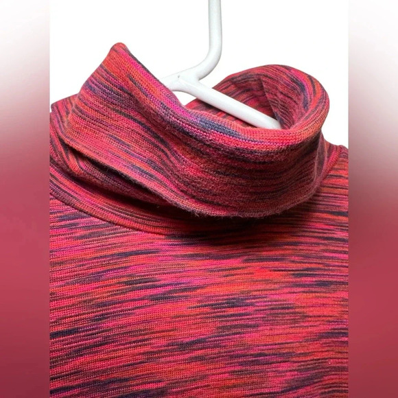 FREE PEOPLE Womens Sunshine Space Dye Elbow Sleeves Turtleneck cotton top - Picture 4 of 9